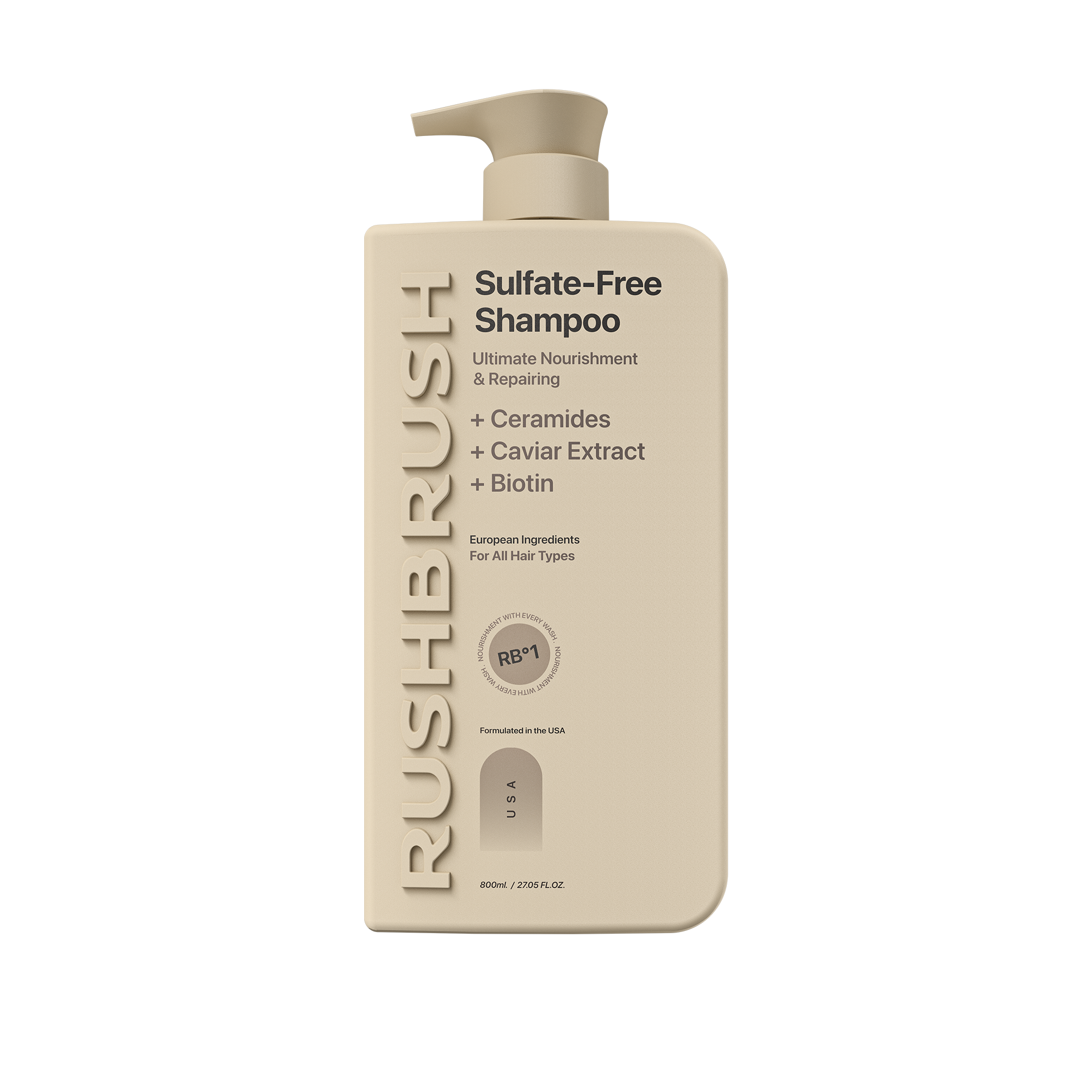 RB°1 Sulfate-Free Shampoo | شامبو خالي من السلفات والسيليكون والبارابين