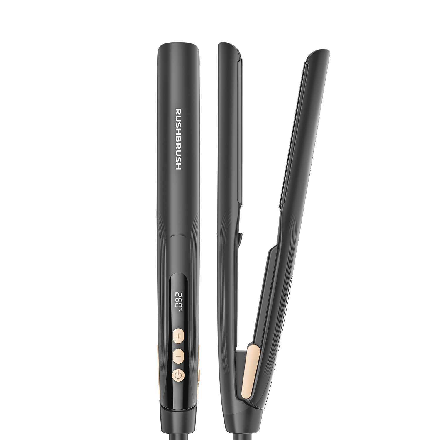  RUSHBRUSH® X2 Max | مكواة شعر احترافية بحرارة عالية
