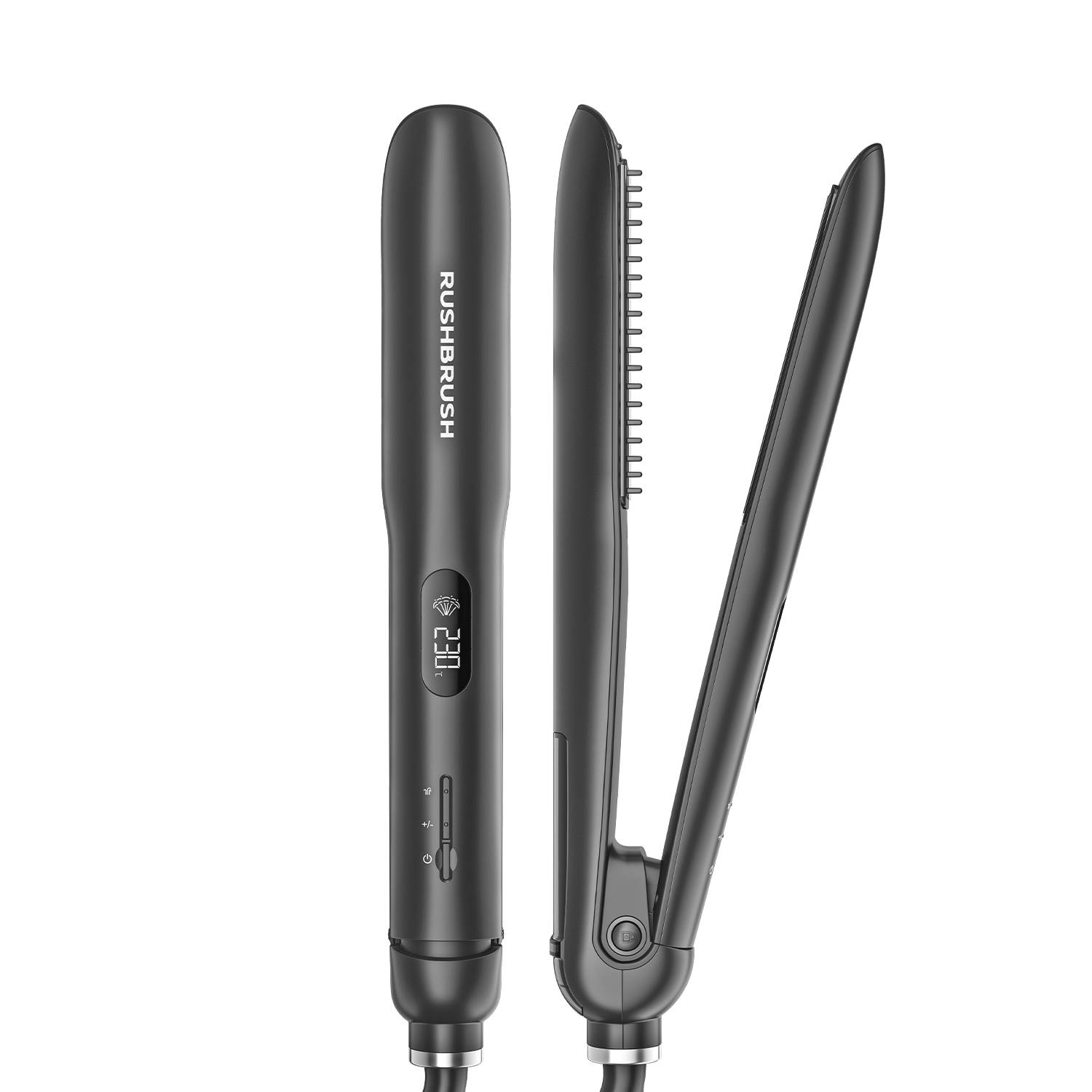 RUSHBRUSH® X5 PLUS | Ceramic Steam Hair Straightener