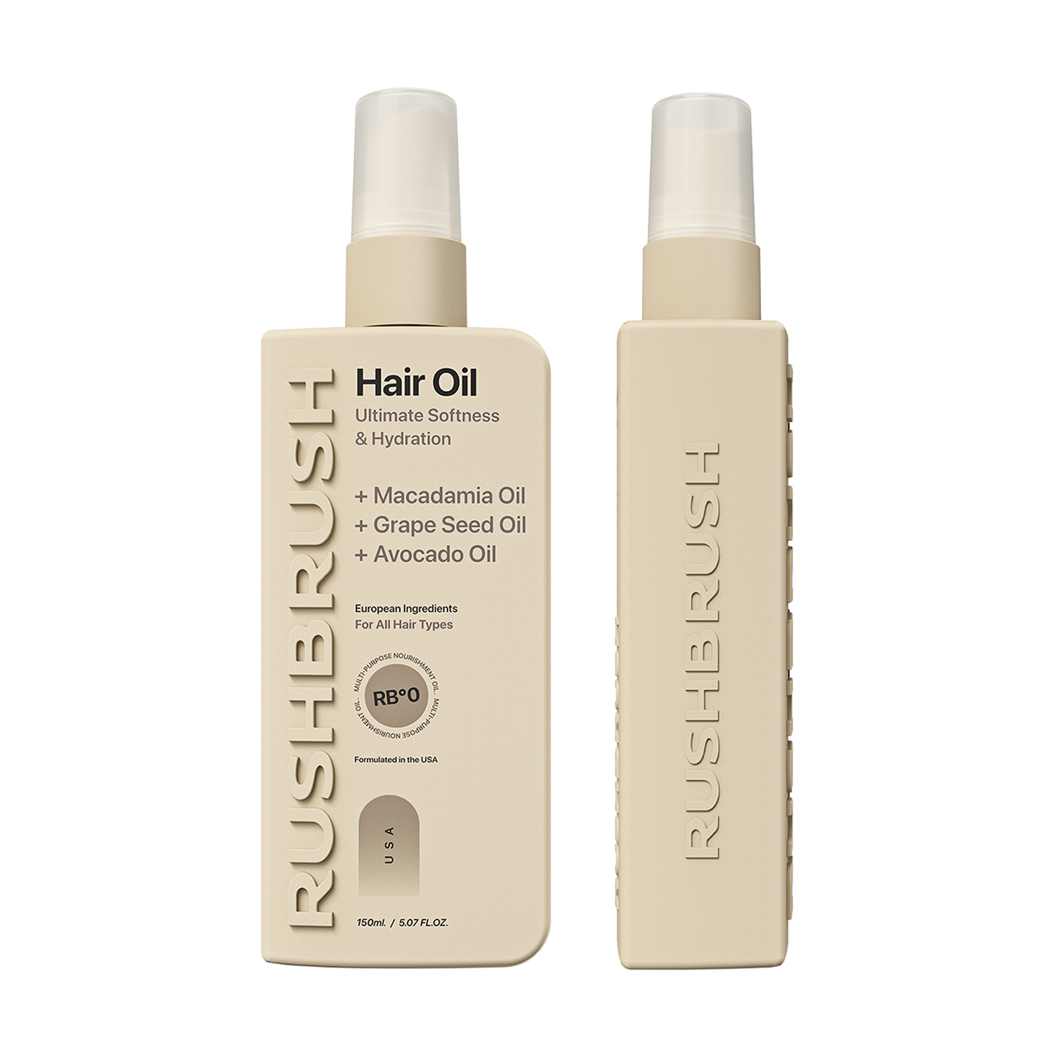 RB°0 Multi-Purpose Hair Oil - With Grapeseed, Macadamia, And Caviar