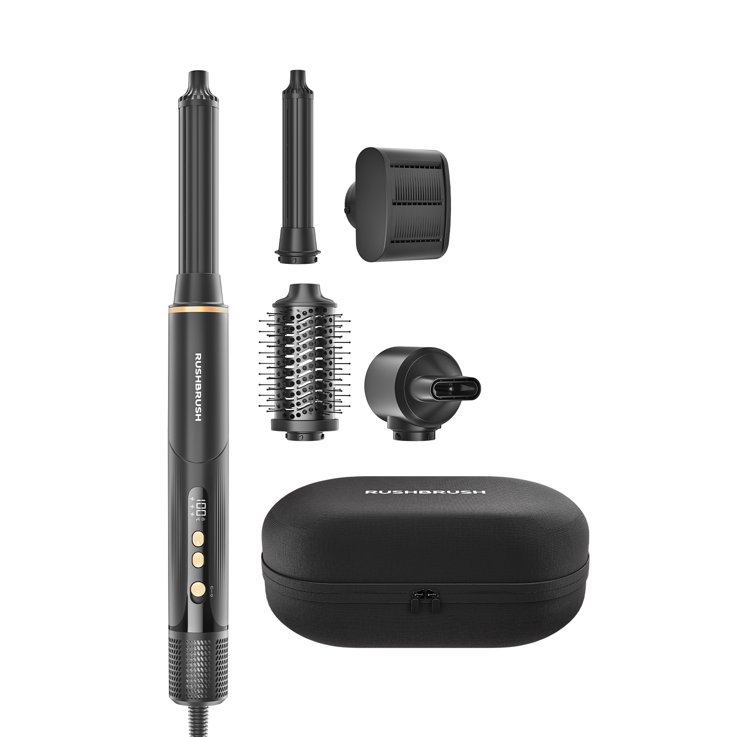 RUSHBRUSH® AirWrapper 5 | 5-in-1 Professional Air Styling Tool
